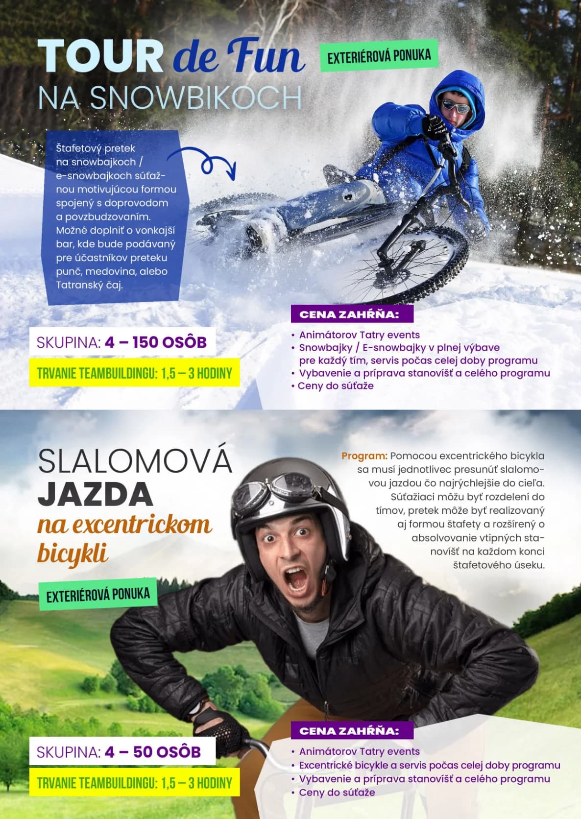 Katalóg teambuildingových aktivít