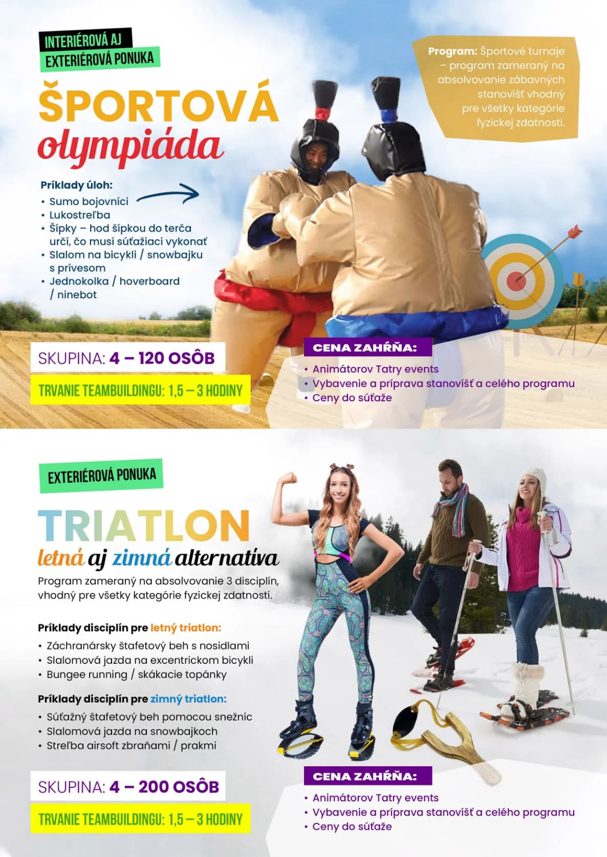 Katalóg teambuildingových aktivít