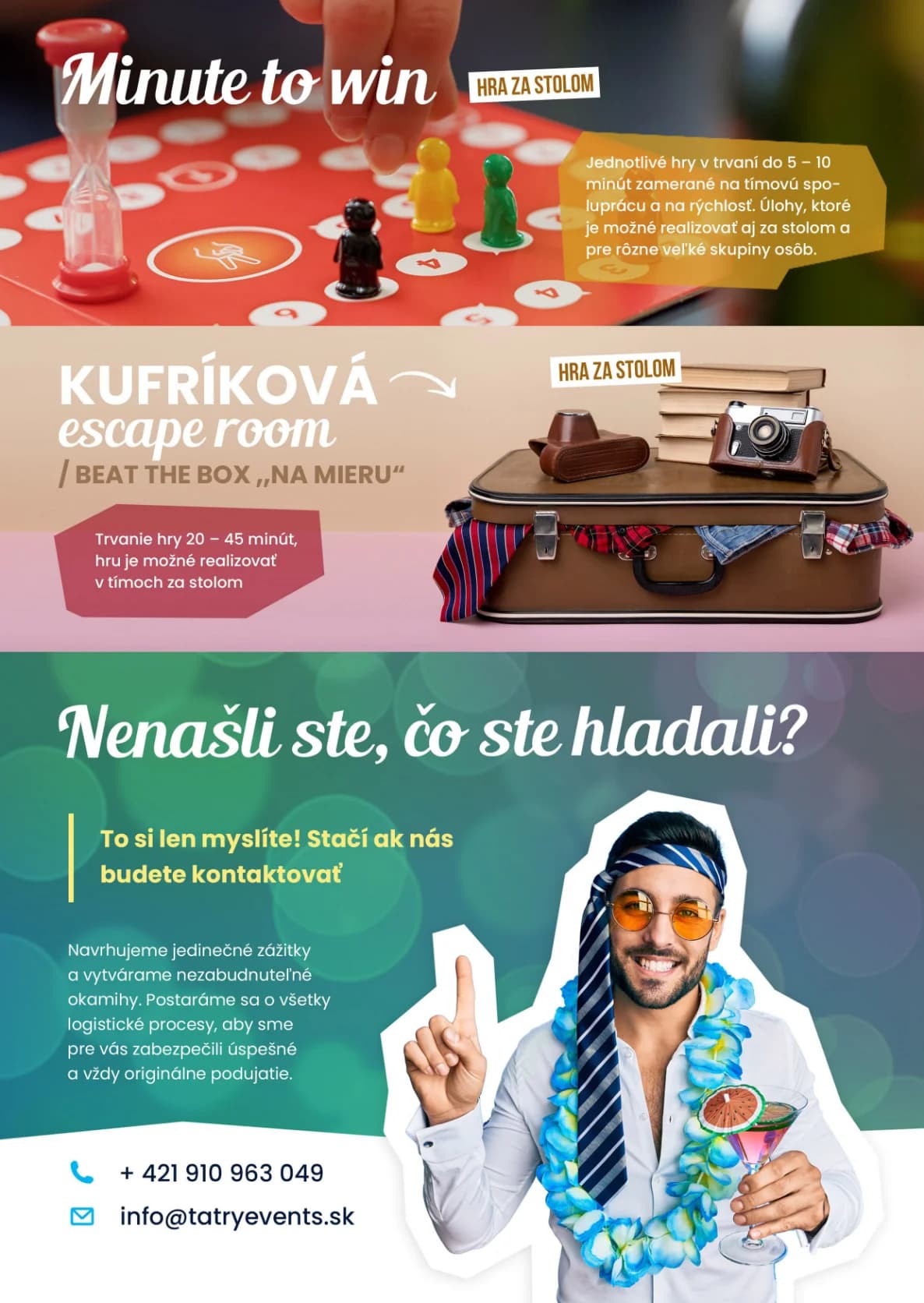 Katalóg teambuildingových aktivít